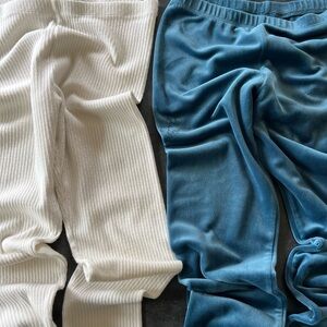 tea collection size 12 leggings velour